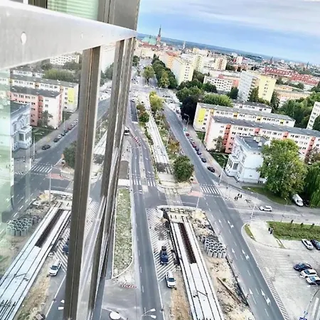 Hanza Tower - 24 Jacussi & Sauna & Pool * Stettin